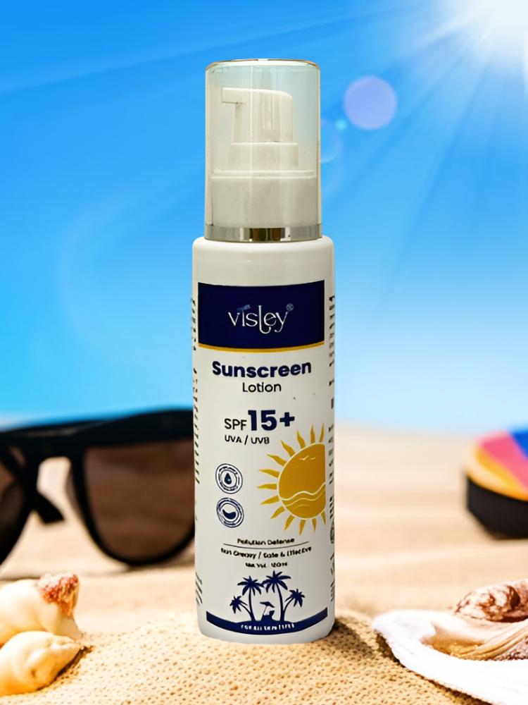 Visley Sunscreen Lotion SPF 15+