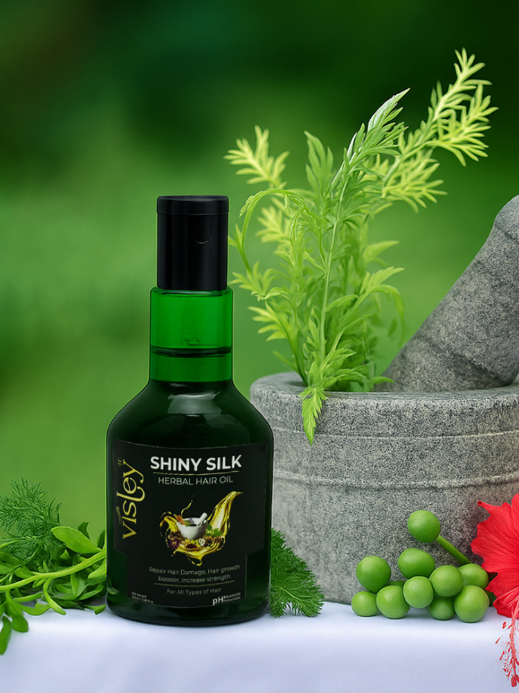 Visley Shiny Silk Herbal Hair Oil