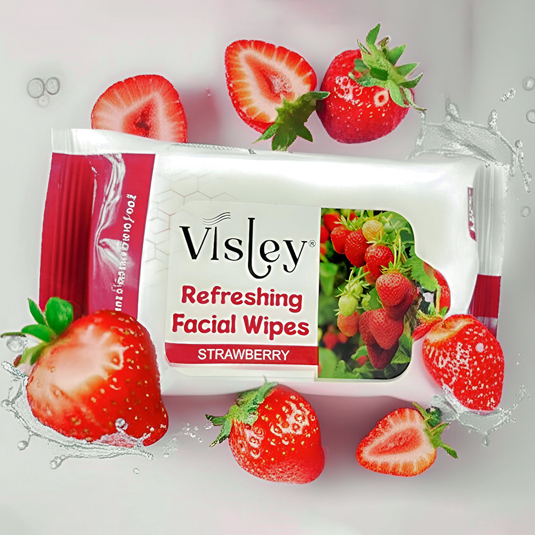 Facial Wipes (Strawberry)