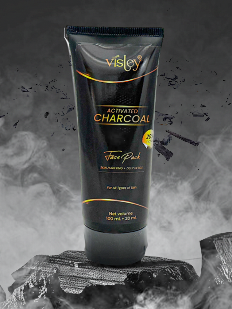 Visley Face Pack Charcoal