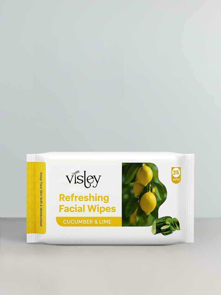 Facial Wipes (Cucumber & Lime)