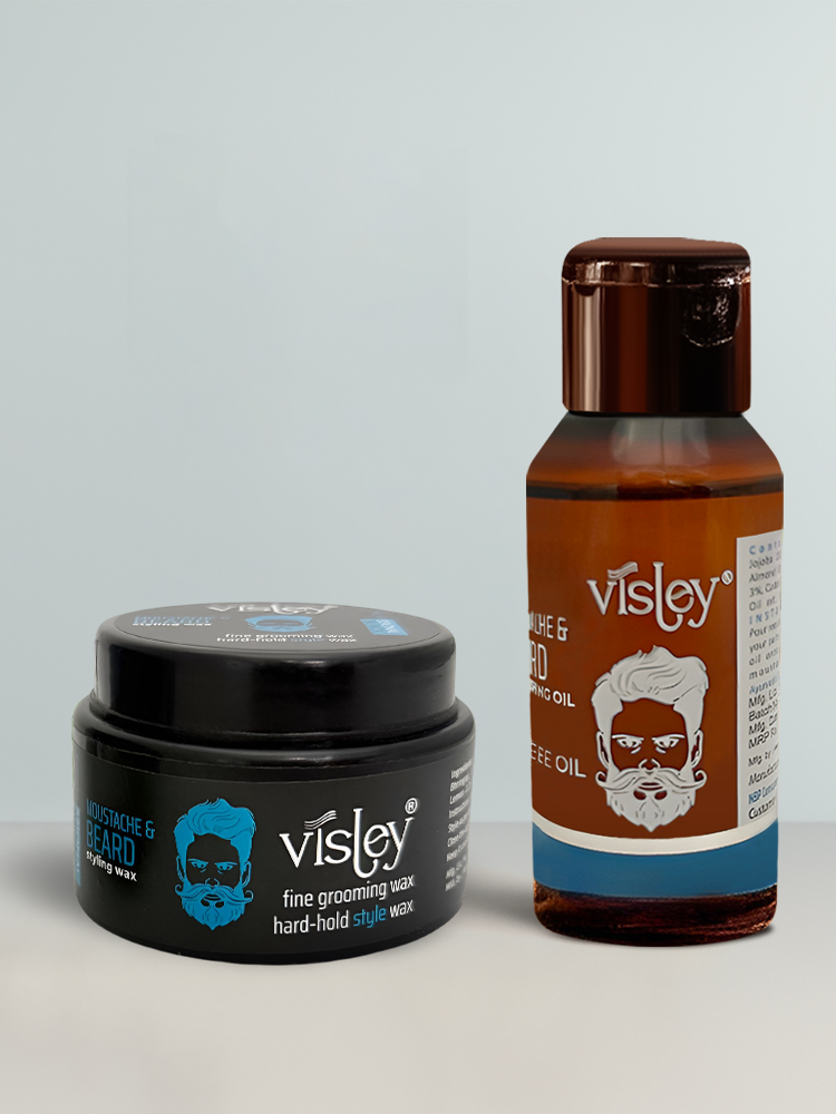 Visley Beard Wax & Beard Oil (Combo)